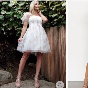 Tivoli Tulle Bachelorette Rehearsal Party Dress - M - Baltic Born